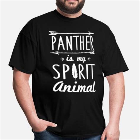 Panther Spirit Animal T Shirt Mens T Shirt Spreadshirt