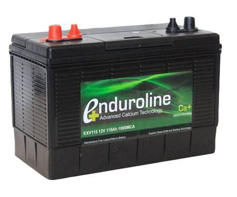 Exv115 Enduroline Calcium Leisure Battery 12v Calcium Ca