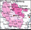 Lorraine Geography Region Map | Map of France Political Geography ...