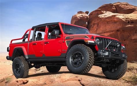 Jeep Red Bare Gladiator Rubicon 2021 Wallpaper,HD Cars Wallpapers,4k