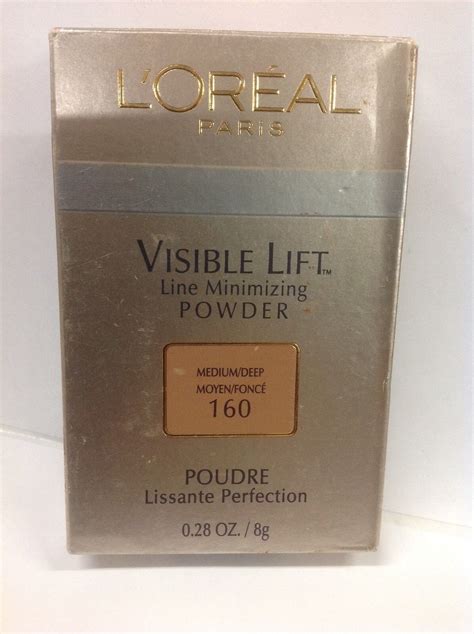 Loreal Visible Lift Line Minimizing Powder Medium Deep 160 New In