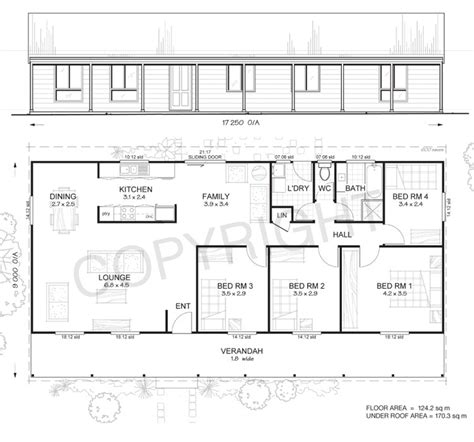 Metal Building Floor Plans 4 Bedroom