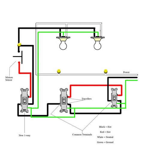 Motion Sensor Light Switch Wiring