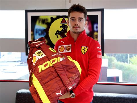Charles Leclerc Signed Racing Suit 2020 Once In A Millennium Rm