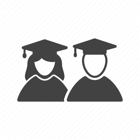 Academic Graduate Graduation Hat Student Students University Icon