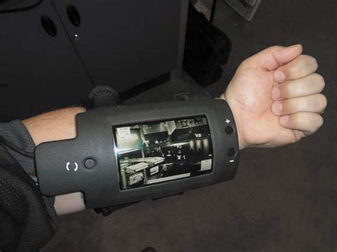 The So Called Armed Smartphone Which Sits On Your Forearm Could Be One Of The New Gadgets