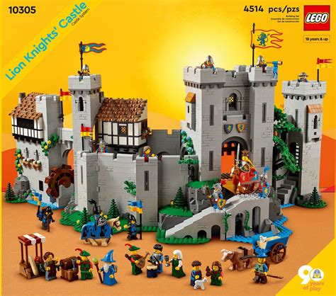 Lego 10305 Lion Knights Castle Review Brickset