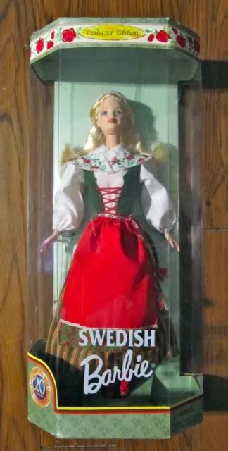 1999 swedish barbie dolls of the world collector edition doll mattel new in box 28 00 picclick