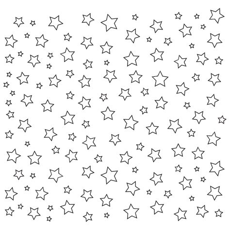 Star Line Pattern Png Background Star Drawing Star Sketch Star Png