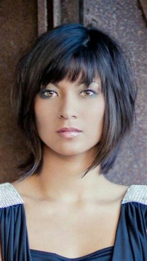 hairstyles bob cuts with fringe hairstyles6b