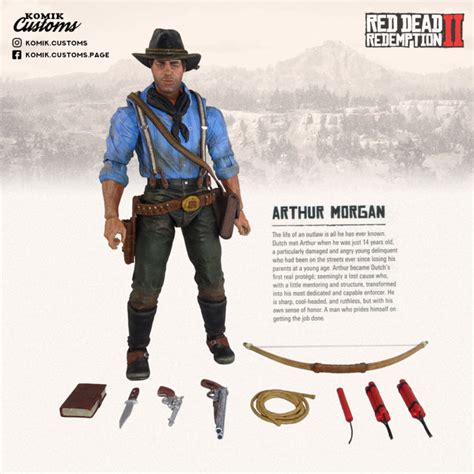 Arthur Morgan Red Dead Redemption Custom Action Figure
