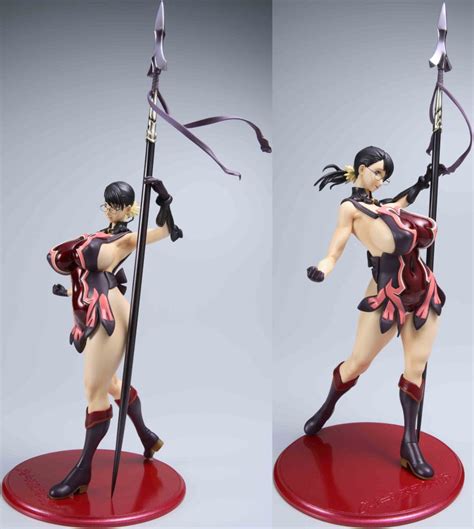 Excellent Model Limited Queens Blade Ex Weapon Shop Cattleya Scorching Red Pvc Figure Item