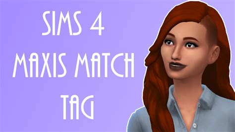 Sims 4 Matching Maxis Match