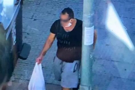 Chilling Moment Killer The Mexican Filmed Wandering Street With Severed Head In Bag Daily Star