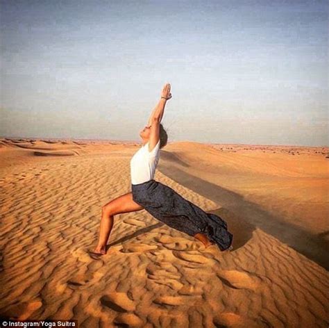 Yoga Suitra Instagram Account Takes Yoga Off The Mat And Into The Real World Daily Mail Online