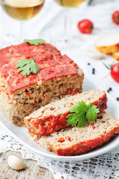 Low Calorie Healthy Turkey Meatloaf Lose Weight By Eating