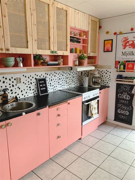 It is the face of your kitchen, and most likely you will spend many hours there. DIY Rattan Kitchen Cabinet Door | Rental kitchen makeover ...
