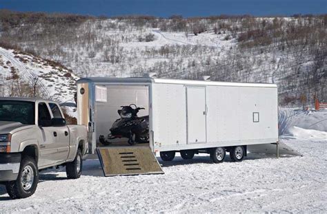 2019 Wells Cargo Fw272 V Snowmobile Trailer