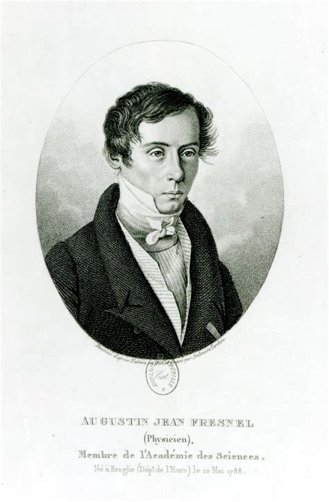 Augustin Jean Fresnel 1788 1827 1825 By Ambroise Tardieu