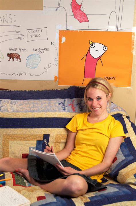 Meet Candid Cartoonist Allie Brosh An Unlikely Poster Girl For Depression The Globe And Mail