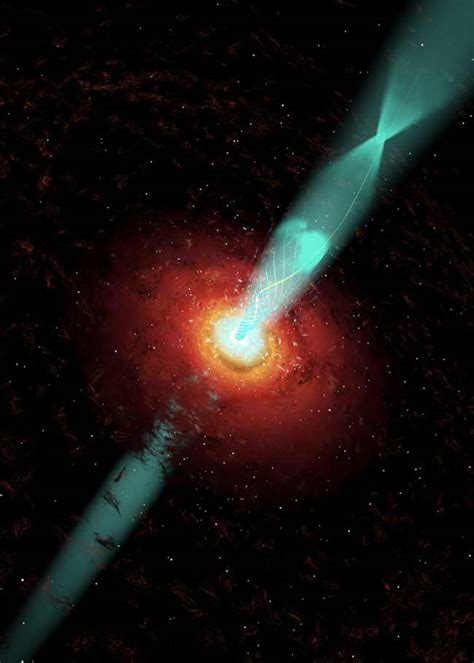 Powerful Black Hole Jet Explained Space