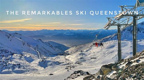 The Remarkables Ski Area Queenstown July 2023 4k Queenstown Ski