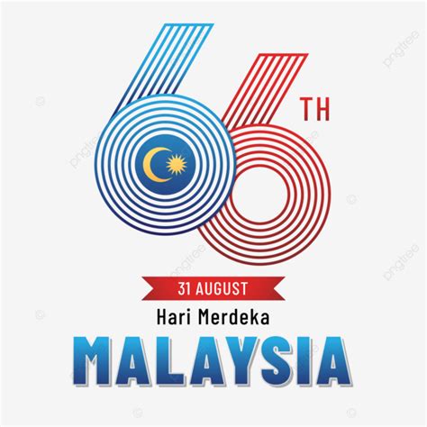 馬來西亞獨立 66 週年 向量 马来西亚独立日 66 馬來西亞向量圖案素材免費下載，png，eps和ai素材下載 Pngtree