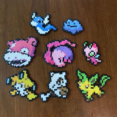 I Made Some Perler Bead Pokémon While I Was Sick The Other Day Oc