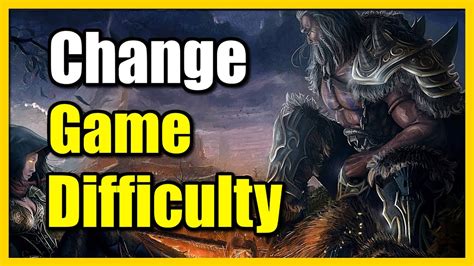 How To Change The Game Difficulty Level In Diablo 4 World Tiers Youtube