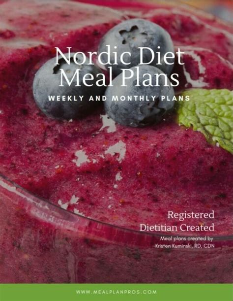 The New Nordic Diet Meal Plan Free 7 Day Download