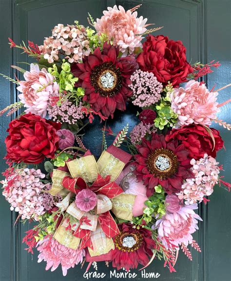 How To Make An Elegant Fall Wreath Grace Monroe Home