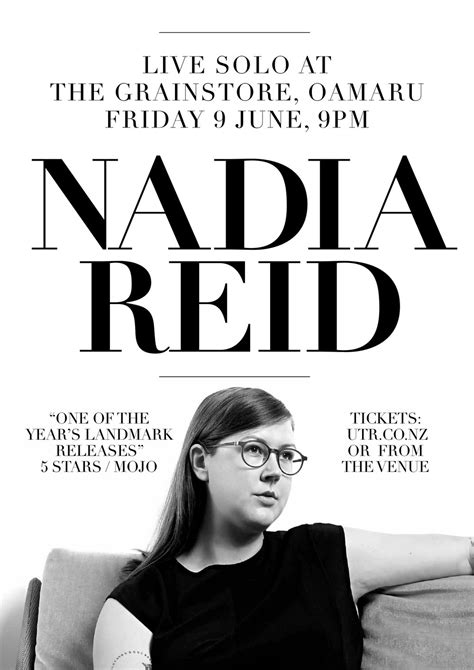Nadia Reid Solo Live In Oamaru — Nadia Reid