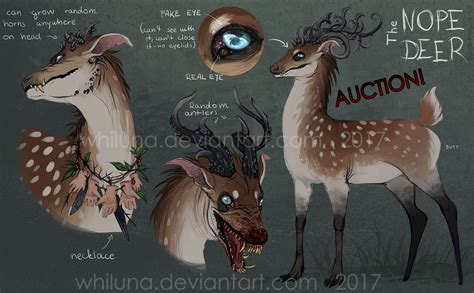 Not Deer Cryptid Art