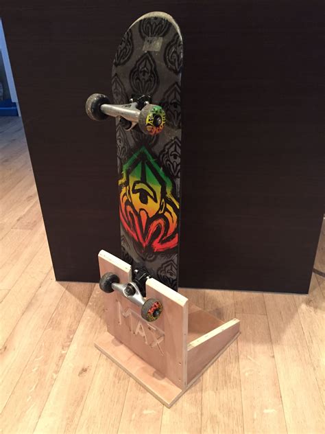 Personalised skateboard holder Skateboard rack Skateboard ...