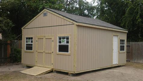 Gable Style Roof Texas Affordable Sheds