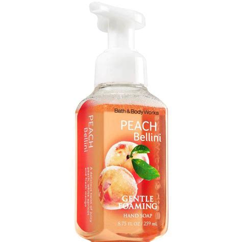 Peach bellini gentle foaming hand soap. Bath & Body Works Peach Bellini Gentle Foaming Hand Soap ...