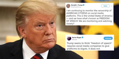 Trump News President Complains About Censorship Of Conservatives On