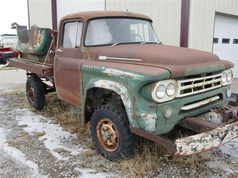 1959 Dodge W200 Power Wagon With Factory Front Winch One Owner No