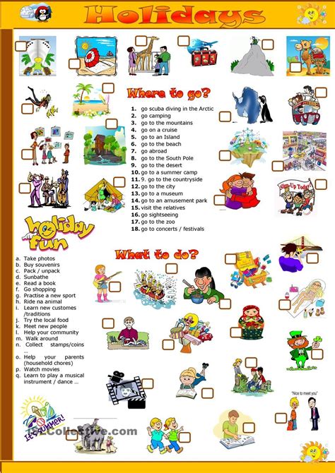 Holidays Around The World Worksheets Free