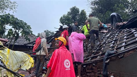 6 Dead In Raigad Landslide Maharashtra Cm Shinde Announces ₹5 Lakh Compensation Mumbai News