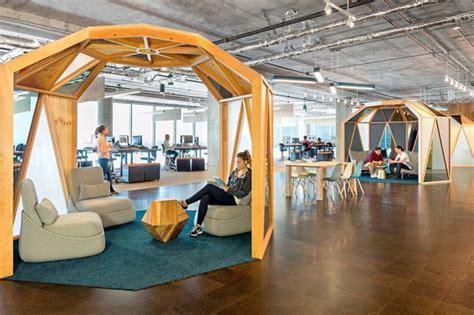 Facebook Office San Francisco Merging Work With Leisure Office Interior