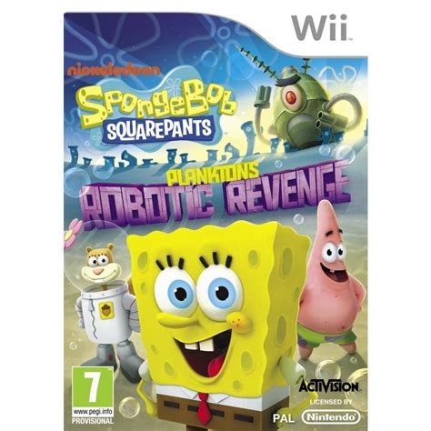 Spongebob Squarepants Planktons Robotic Revenge Wii