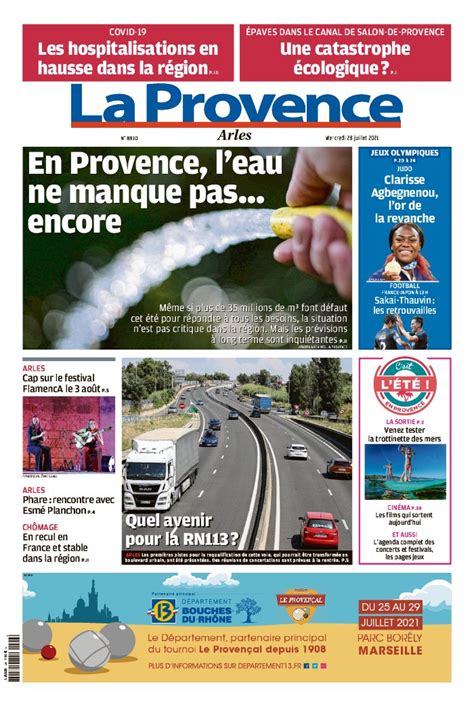 La Provence N°20210728 du 28 juillet 2021 à télécharger sur iPad