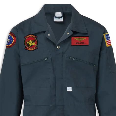 Top Gun Maverick Rooster Costume Overalls Etsy