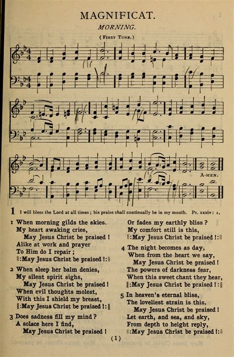 The Magnificat Hymns With Tunes Page 14