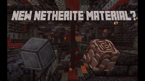 What Is Netherite Youtube