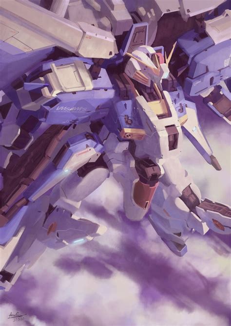 Safebooru Beam Rifle Energy Gun Ex S Gundam Flying Glowing Gun Gundam Gundam Sentinel Highres