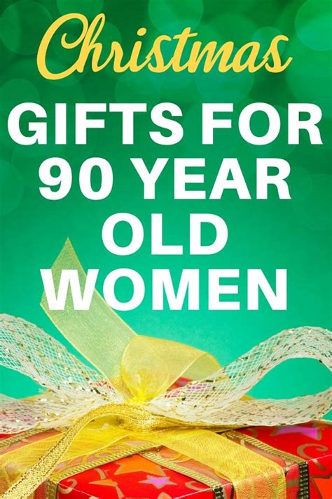 Wine or a bottle of nice liquor also make great gifts for women over 40, 50, and 60. Gifts for 90 Year Old Woman: Best Birthday & Christmas ...