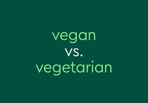 Vegan Vs Vegetarian Whats The Difference