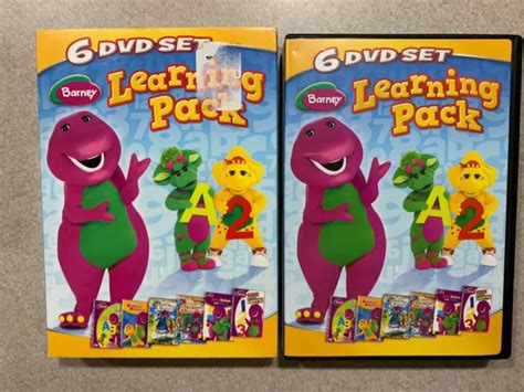 Barney Learning Pack Dvd Disc Set Picclick